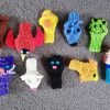 Before 5 - finger puppets and knitwear logo