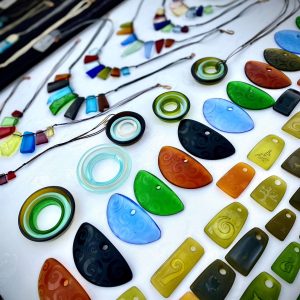 Brendon Jaine Glass Jewellery collection