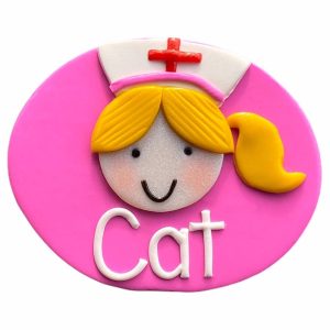 Just for you Name Badges Logo