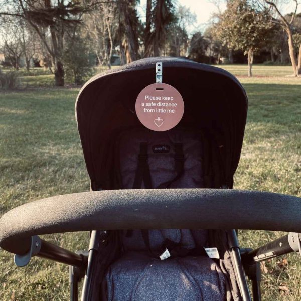 Baby stroller sign - Clementine