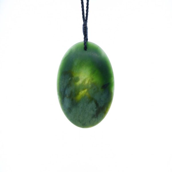 jade necklace moon shaped