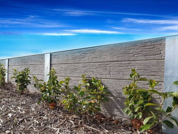 NZ Concrete Sleepers retaining wall