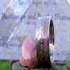 Rhodonite ring