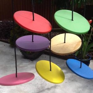 Swings and Ladders Colourful seats