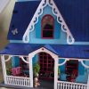 AliAnnie Blue and White Dollhouse
