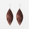 leather earrings