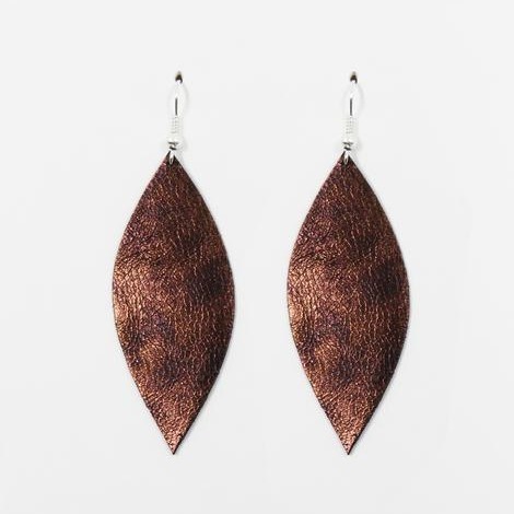 leather earrings