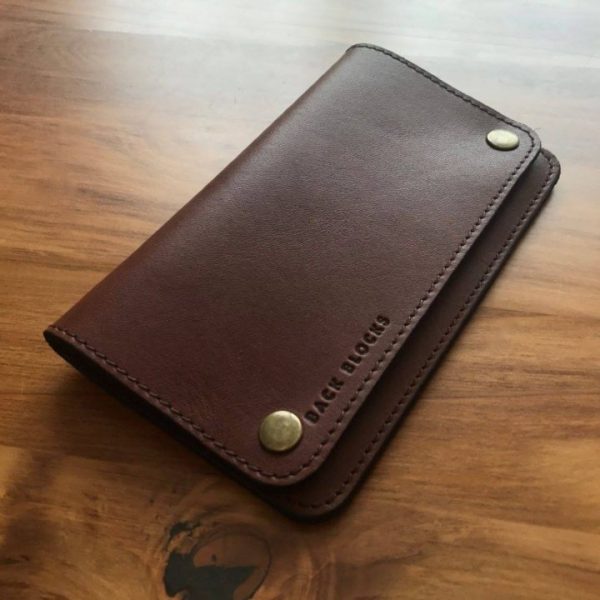 Back Blocks Large wallet leather