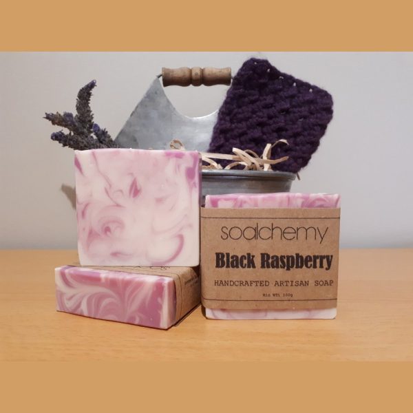 Soalchemy Soap Art Black Raspberry Artisan Soap