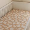 sea shells cot sheets