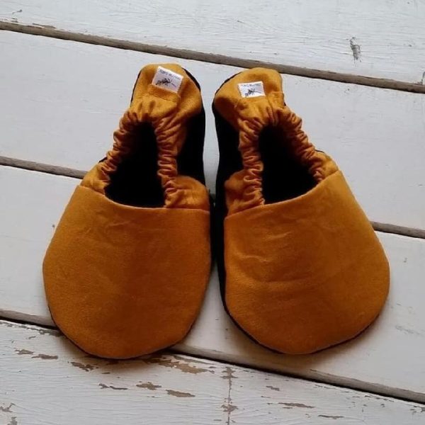 Devine Baby mustard shoes