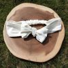 Ella May Handmade white head band