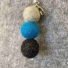 Felt + Co NZ wool felt ball keyring
