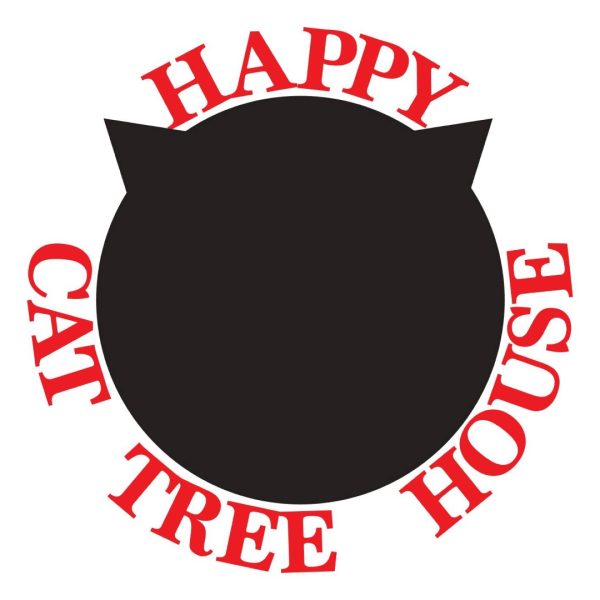 Happy cat tree house logo