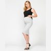 The Pregnancy Loft Harley Cross Hem Skirt
