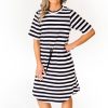 striped dress