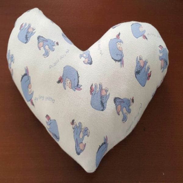 eeyore heart pillow