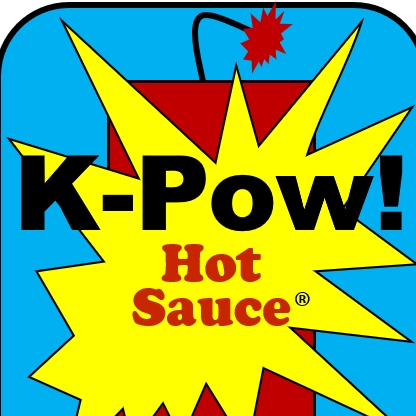 K-Pow Hot Sauce Logo