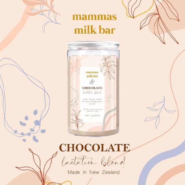 Mammas Milk Bar Lactation Blend chocolate