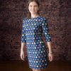 Shellz Designs - retro dots blue dress