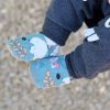 Soft little souls big blue baby shoes