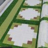 green quilt