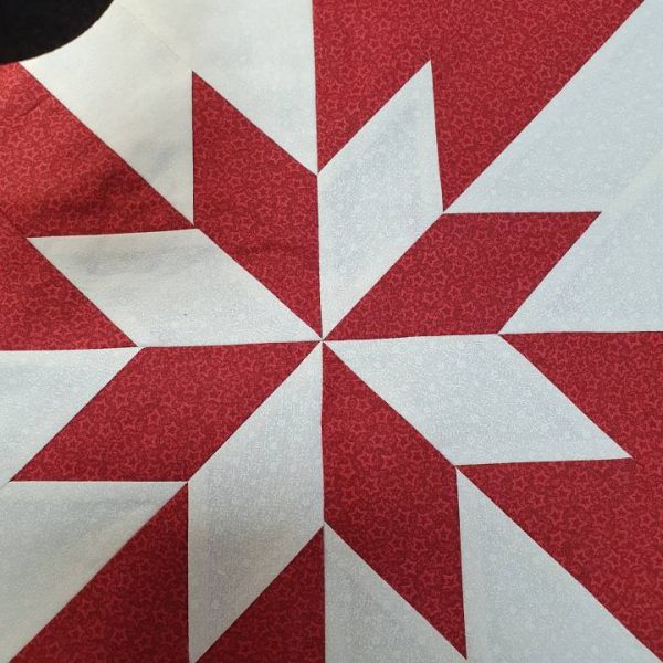 red and white star