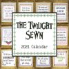 The twilight Sewn Calendar