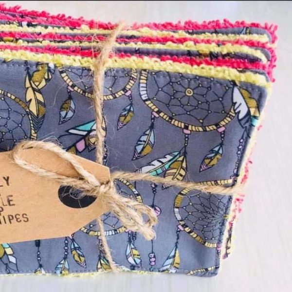 Beautifully Crafted Sustainable Goods wipes