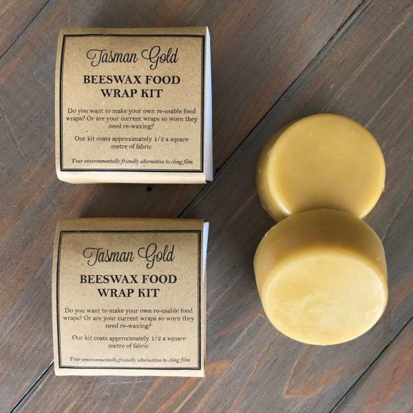 Golden Apiaries Beeswax Food Wrap Kit