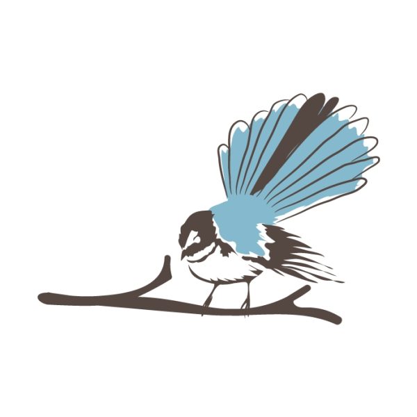 Feather & Fantail Logo