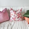 Floral cushion
