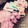 New baby girl gift set