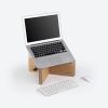 Cardboard laptop stand