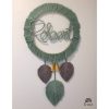 Trixie Gifts and Accessories - Feather Name Wreath