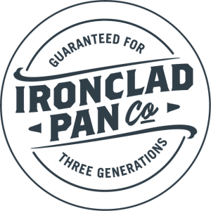 The Ironclad pan logo